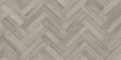 Luxor Herringbone Style Lino Vinyl Flooring - Marilyn 93