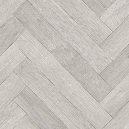 Luxor Herringbone Lino Vinyl Flooring Alaska 81