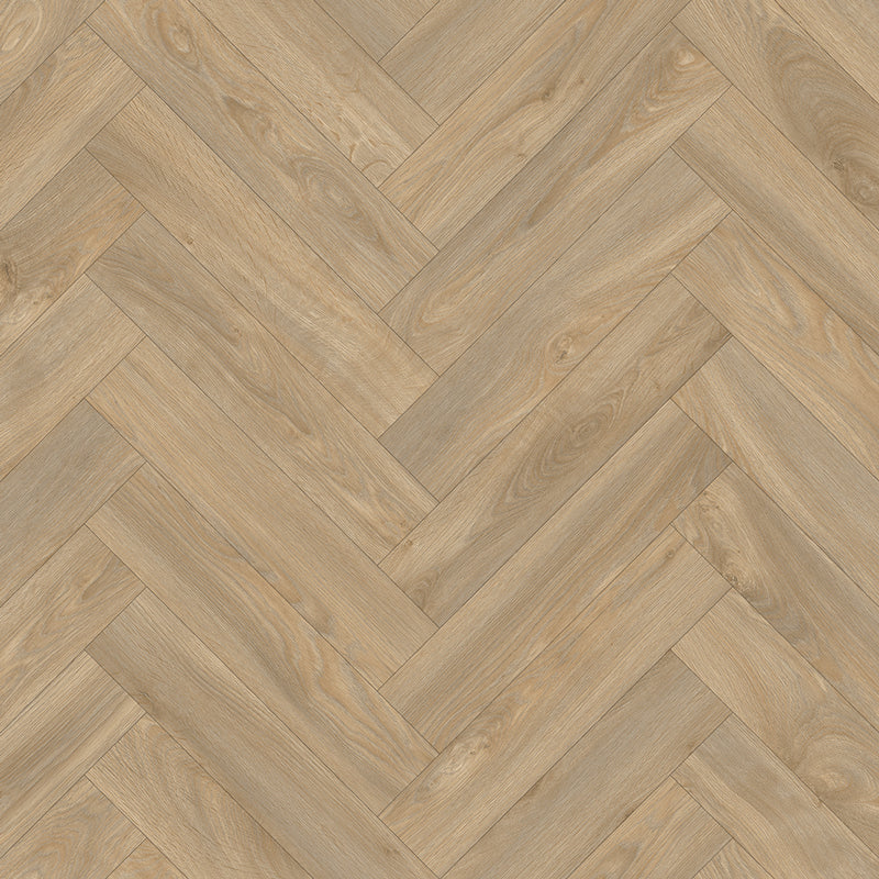 Viking Bay Sepia Herringbone Vinyl Flooring